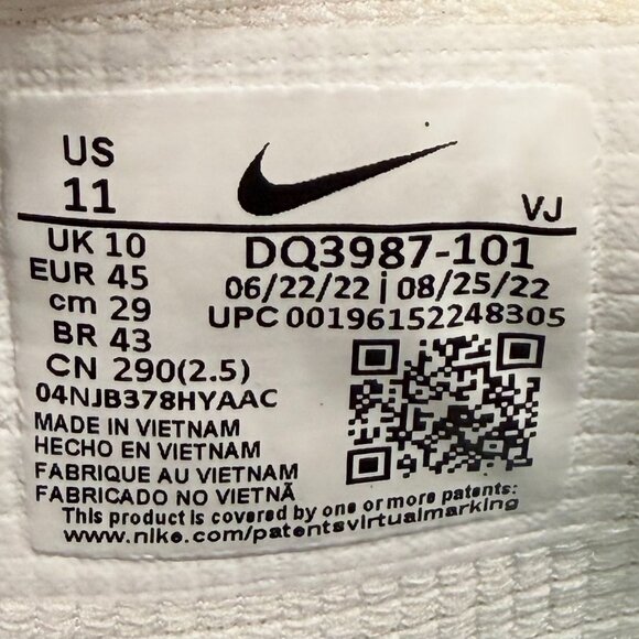 Nike Air Max Terrascape 90 'Triple White' - Picture 9 of 11